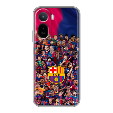 Силиконовый чехол на RedMi A7 Pro с принтом Барселона Barcelona