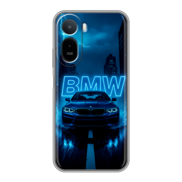 Силиконовый чехол на RedMi A7 Pro с принтом BMW БМВ Силиконовый чехол на RedMi A7 Pro с принтом BMW БМВ