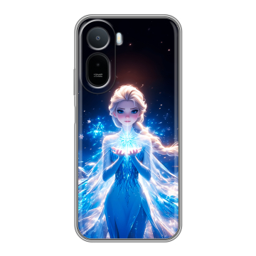 Силиконовый чехол на RedMi A7 Pro с принтом Холодное сердце Frozen