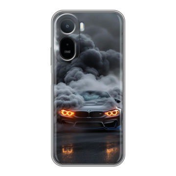 Силиконовый чехол на RedMi A7 Pro с принтом BMW БМВ