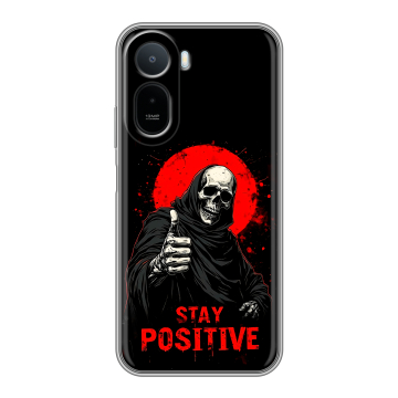 Силиконовый чехол на RedMi A7 Pro с принтом смешной скелет Силиконовый чехол на RedMi A7 Pro с принтом смешной скелет