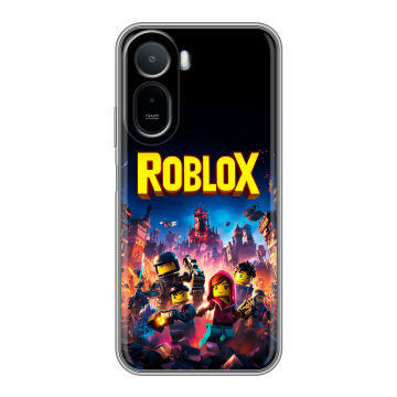 Силиконовый чехол на RedMi A7 Pro с принтом Roblox Роблокс Силиконовый чехол на RedMi A7 Pro с принтом Roblox Роблокс