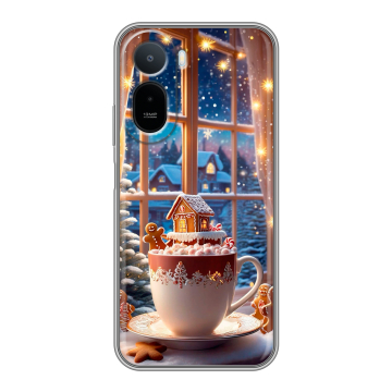 Силиконовый чехол на RedMi A7 Pro с принтом Новый год Силиконовый чехол на RedMi A7 Pro с принтом Новый год