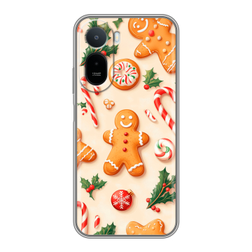 Силиконовый чехол на RedMi A7 Pro с принтом Новый год Силиконовый чехол на RedMi A7 Pro с принтом Новый год