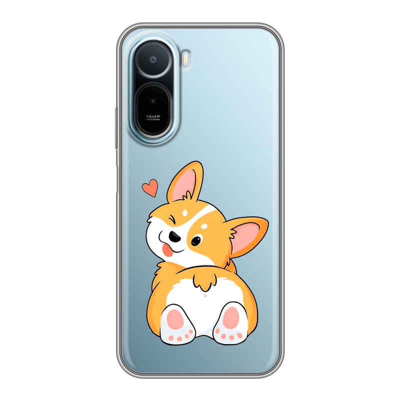 Силиконовый чехол на RedMi A7 Pro с принтом Корги Силиконовый чехол на RedMi A7 Pro с принтом Корги