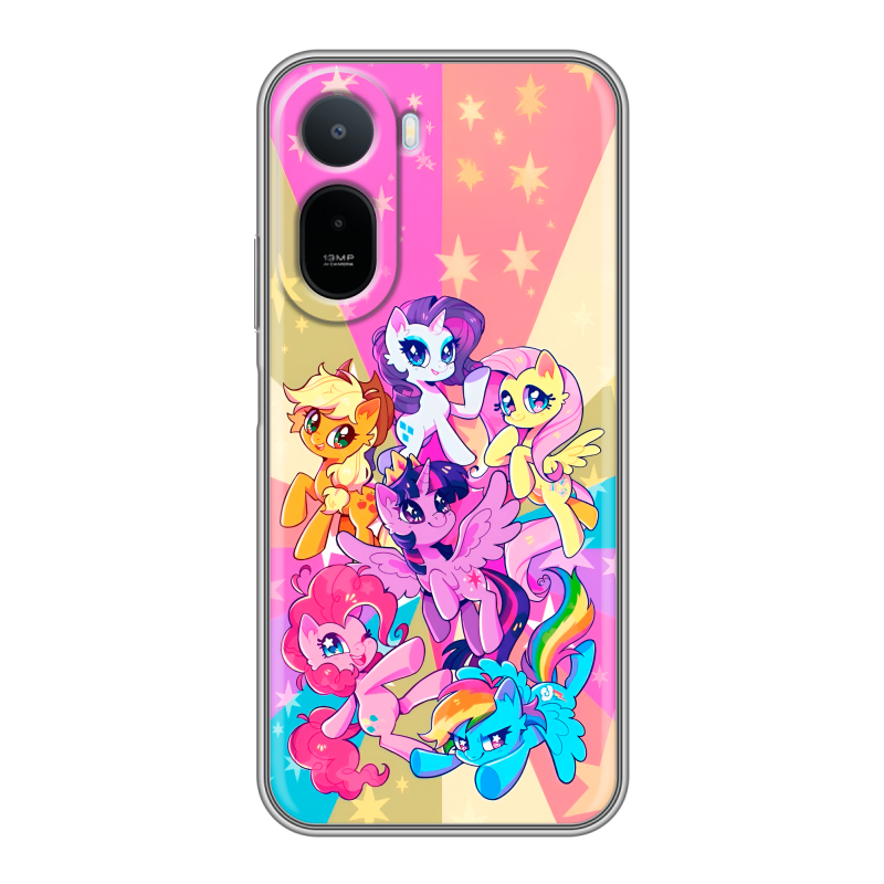 Силиконовый чехол на RedMi A7 Pro с принтом My little pony Дружба чудо Силиконовый чехол на RedMi A7 Pro с принтом My little pony Дружба чудо