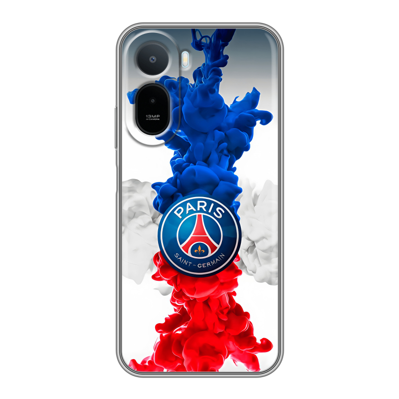 Силиконовый чехол на RedMi A7 Pro с принтом PSG ПСЖ Силиконовый чехол на RedMi A7 Pro с принтом PSG ПСЖ