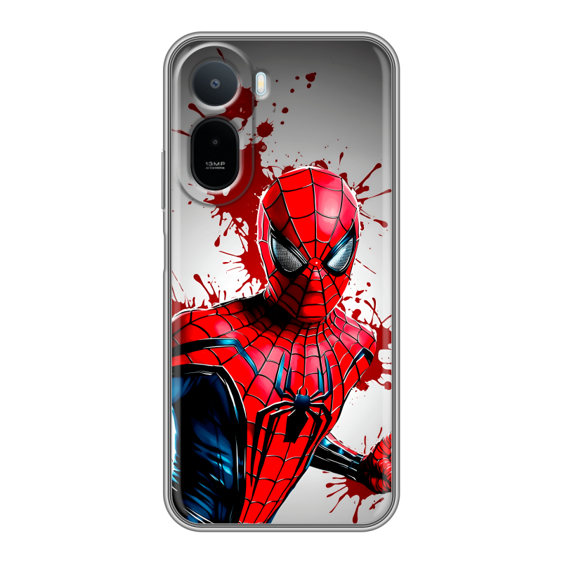 Силиконовый чехол на RedMi A7 Pro с принтом Spiderman Человек паук Силиконовый чехол на RedMi A7 Pro с принтом Spiderman Человек паук