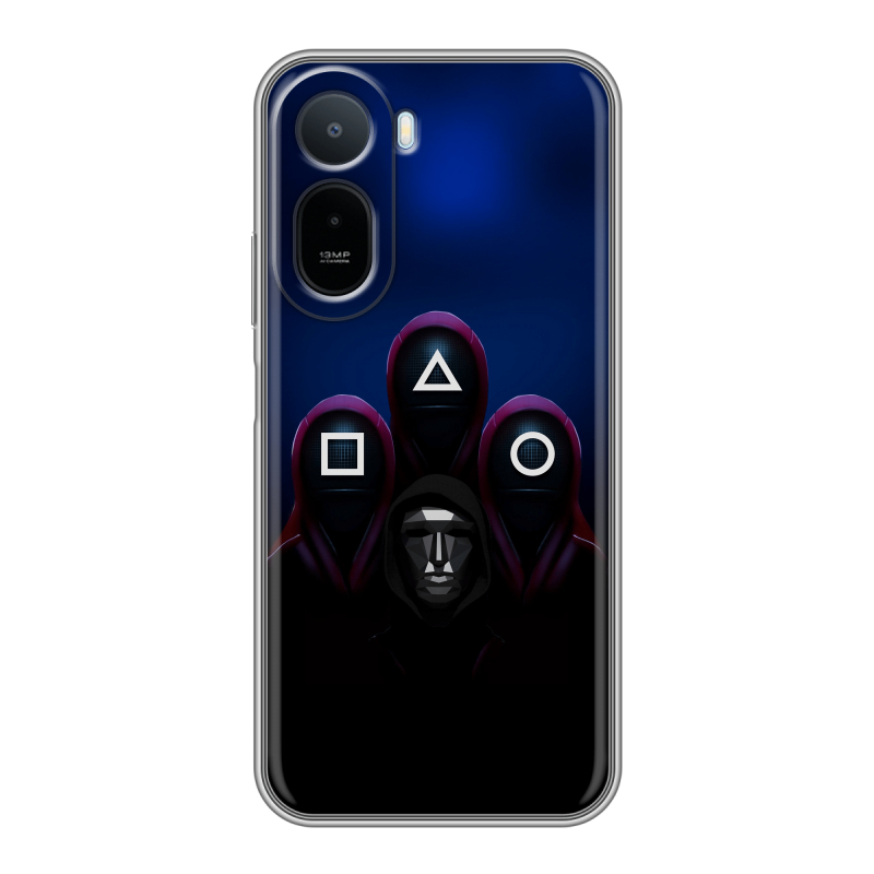 Силиконовый чехол на RedMi A7 Pro с принтом Игра Кальмара Силиконовый чехол на RedMi A7 Pro с принтом Игра Кальмара