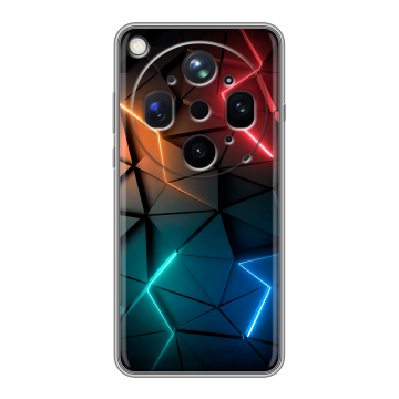 Силиконовый чехол на OPPO Find X9 Ultra с принтом Абстракция неон Силиконовый чехол на OPPO Find X9 Ultra с принтом Абстракция неон
