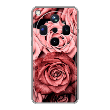 Силиконовый чехол на OPPO Find X9 Ultra с принтом Цветы розы Силиконовый чехол на OPPO Find X9 Ultra с принтом Цветы розы