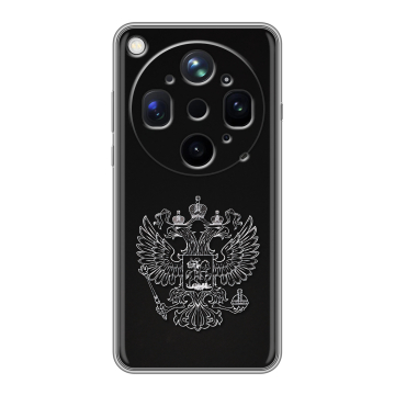 Силиконовый чехол на OPPO Find X9 Ultra с принтом Герб России