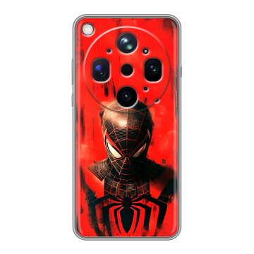 Силиконовый чехол на OPPO Find X9 Ultra с принтом человек паук spiderman