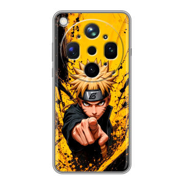 Силиконовый чехол на OPPO Find X9 Ultra с принтом Naruto Наруто