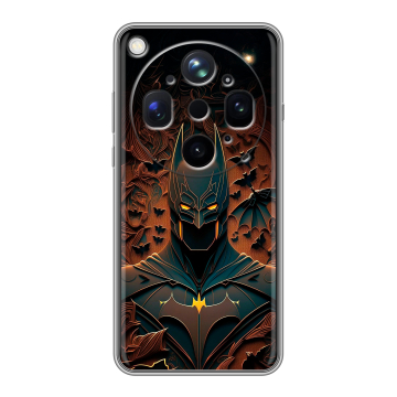 Силиконовый чехол на OPPO Find X9 Ultra с принтом Batman Бэтмен