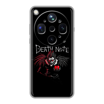 Силиконовый чехол на OPPO Find X9 Ultra с принтом Death note Тетрадь смерти