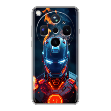 Силиконовый чехол на OPPO Find X9 Ultra с принтом IronMan Железный человек Силиконовый чехол на OPPO Find X9 Ultra с принтом IronMan Железный человек