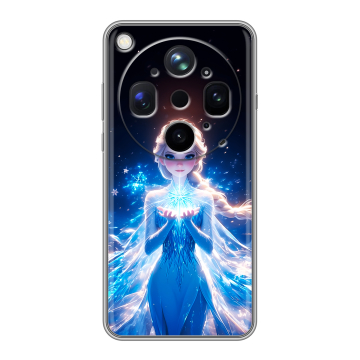 Силиконовый чехол на OPPO Find X9 Ultra с принтом Холодное сердце Frozen