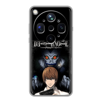 Силиконовый чехол на OPPO Find X9 Ultra с принтом Death note Тетрадь смерти