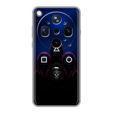 Силиконовый чехол на OPPO Find X9 Ultra с принтом Игра Кальмара