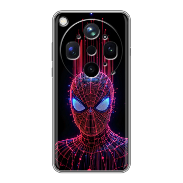 Силиконовый чехол на OPPO Find X9 Ultra с принтом Spiderman Человек паук