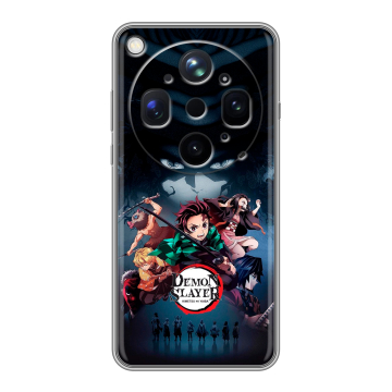 Силиконовый чехол на OPPO Find X9 Ultra с принтом Demon Slayer Клинок рассекающий демонов Силиконовый чехол на OPPO Find X9 Ultra с принтом Demon Slayer Клинок рассекающий демонов