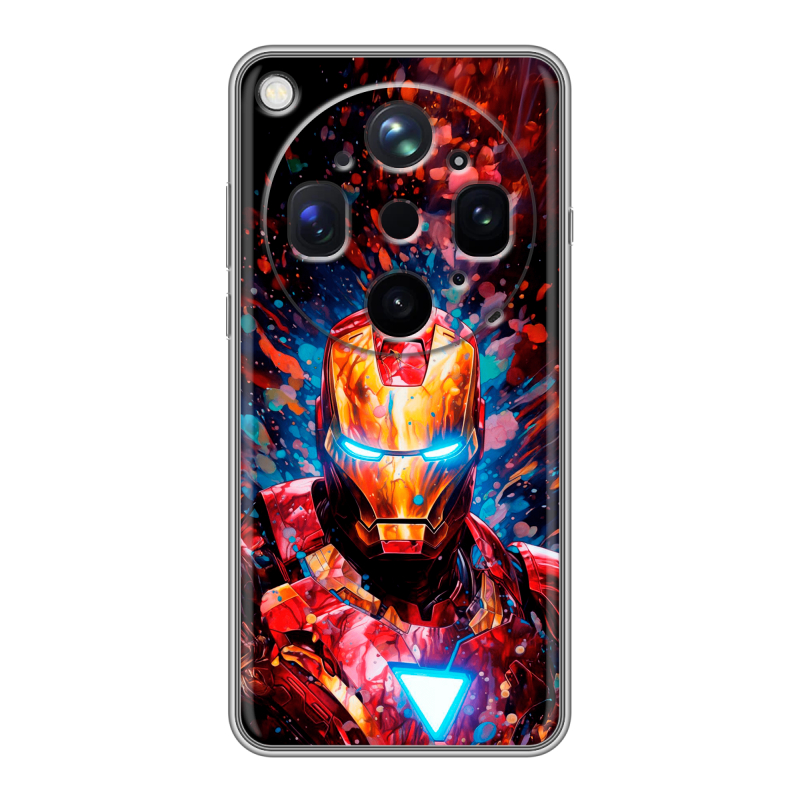 Силиконовый чехол на OPPO Find X9 Ultra с принтом Железный человек Ironman Силиконовый чехол на OPPO Find X9 Ultra с принтом Железный человек Ironman