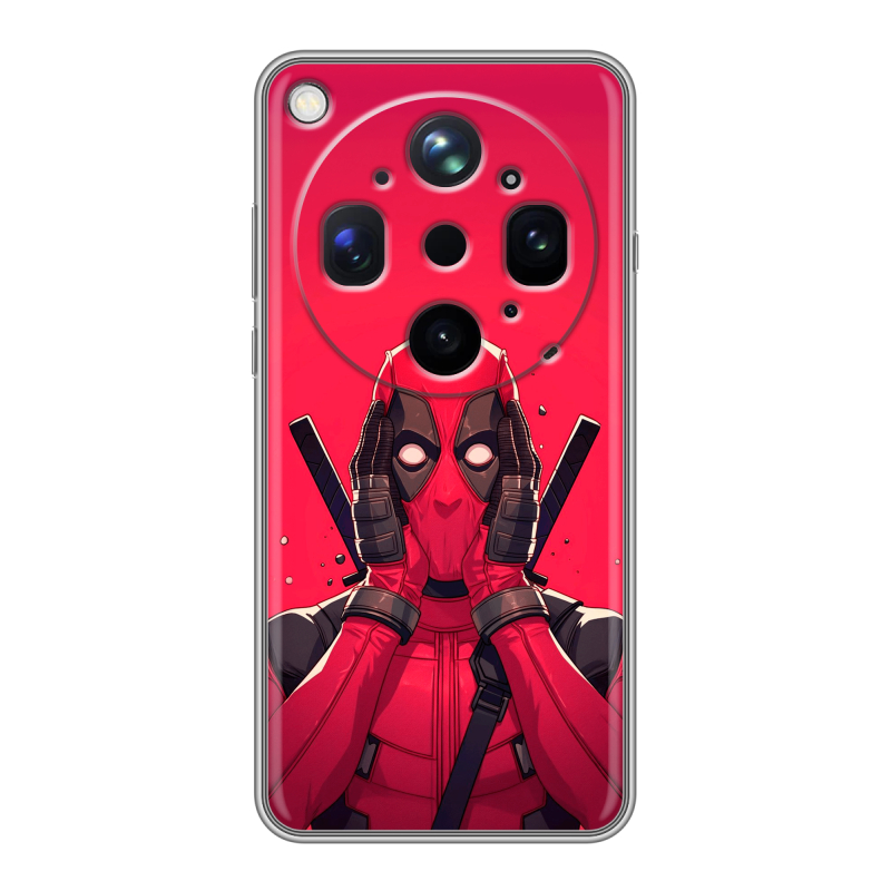 Силиконовый чехол на OPPO Find X9 Ultra с принтом Дедпул Deadpool Силиконовый чехол на OPPO Find X9 Ultra с принтом Дедпул Deadpool