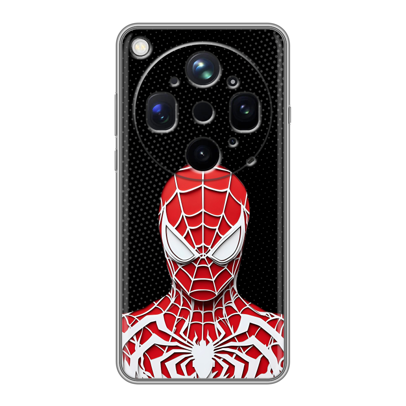 Силиконовый чехол на OPPO Find X9 Ultra с принтом человек паук spiderman Силиконовый чехол на OPPO Find X9 Ultra с принтом человек паук spiderman