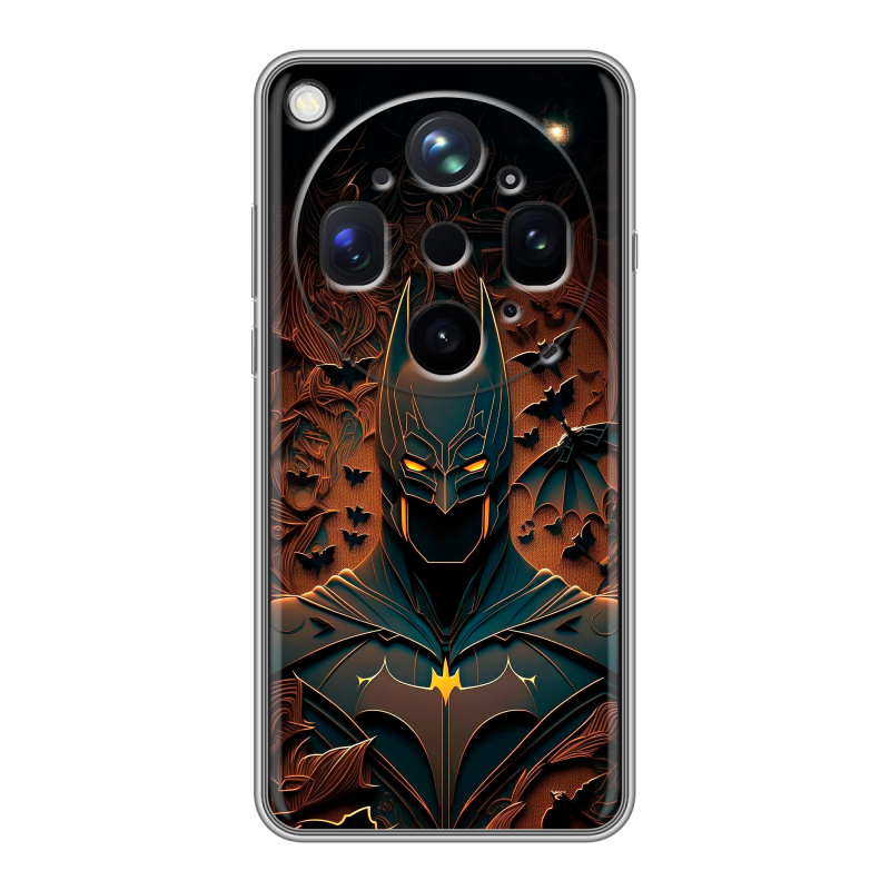 Силиконовый чехол на OPPO Find X9 Ultra с принтом Batman Бэтмен Силиконовый чехол на OPPO Find X9 Ultra с принтом Batman Бэтмен