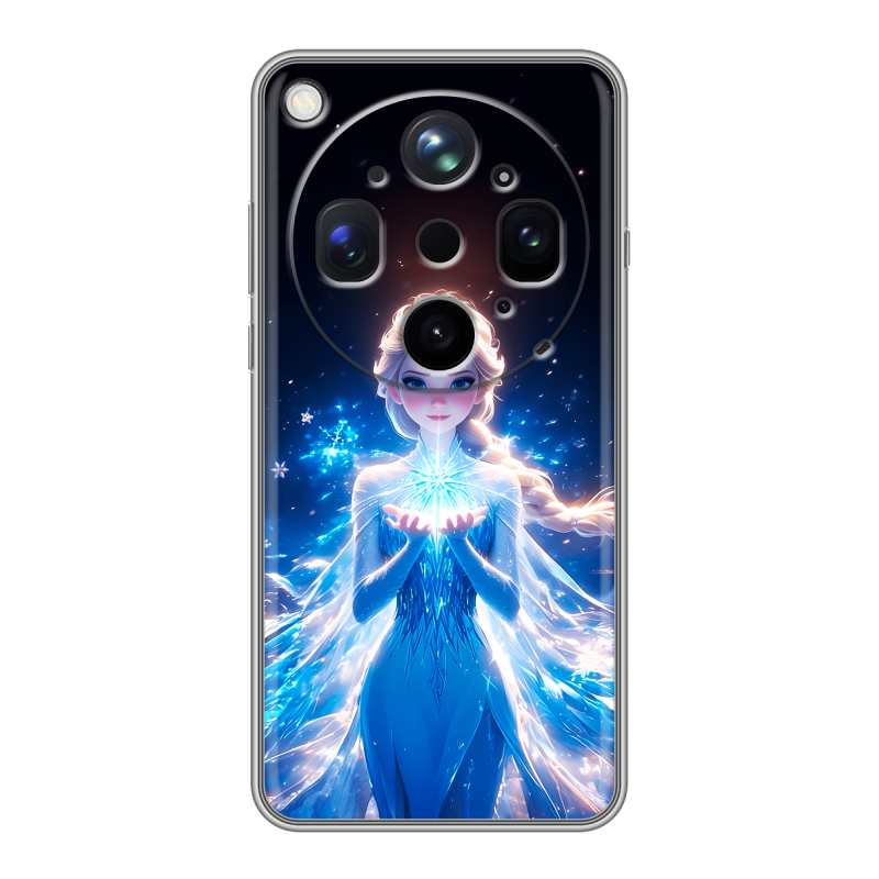Силиконовый чехол на OPPO Find X9 Ultra с принтом Холодное сердце Frozen Силиконовый чехол на OPPO Find X9 Ultra с принтом Холодное сердце Frozen