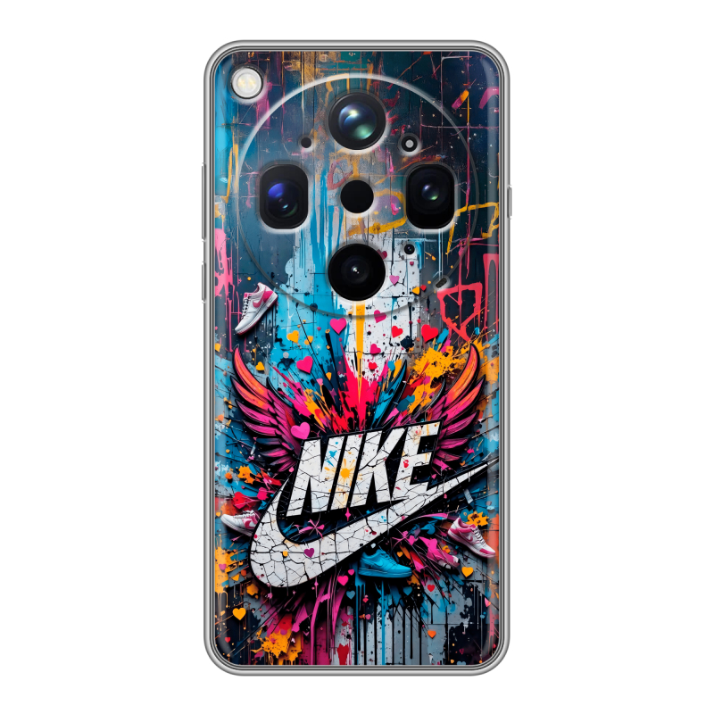 Силиконовый чехол на OPPO Find X9 Ultra с принтом Nike Найк Силиконовый чехол на OPPO Find X9 Ultra с принтом Nike Найк