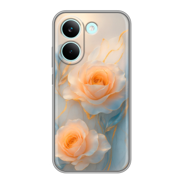 Силиконовый чехол на Poco X8 Pro с принтом Женский