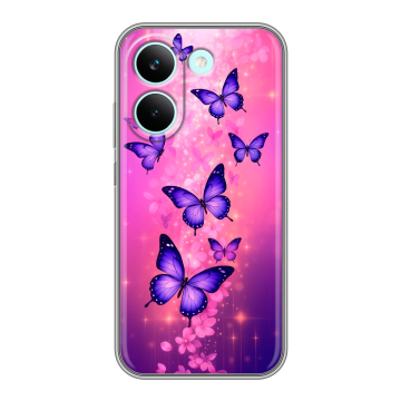 Силиконовый чехол на Poco X8 Pro с принтом Бабочки