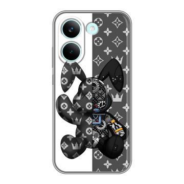 Силиконовый чехол на Poco X8 Pro с принтом Луи робот