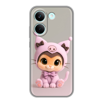 Силиконовый чехол на Poco X8 Pro с принтом Куроми Kuromi 