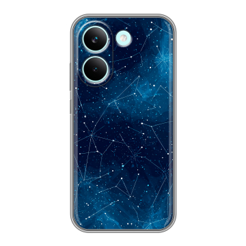 Силиконовый чехол на Poco X8 Pro с принтом Космос звезды Силиконовый чехол на Poco X8 Pro с принтом Космос звезды