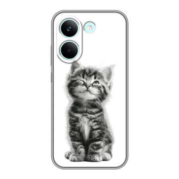 Силиконовый чехол на Poco X8 Pro с принтом Котенок