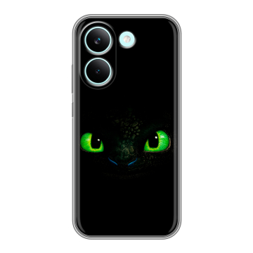 Силиконовый чехол на Poco X8 Pro с принтом Как приручить дракона