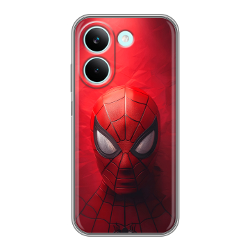 Силиконовый чехол на Poco X8 Pro с принтом Spiderman Человек паук