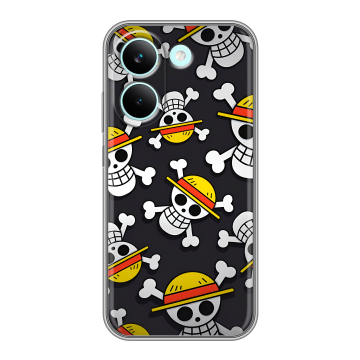 Силиконовый чехол на Poco X8 Pro с принтом One Piece Ван Пис