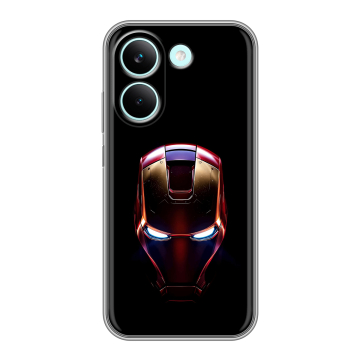 Силиконовый чехол на Poco X8 Pro с принтом IronMan Железный человек