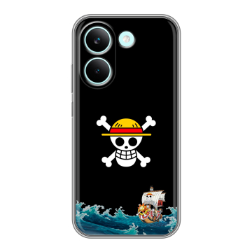 Силиконовый чехол на Poco X8 Pro с принтом One Piece Ван Пис