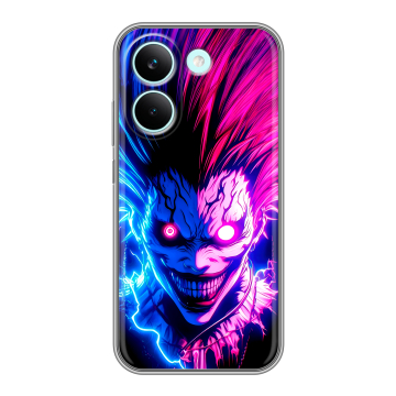 Силиконовый чехол на Poco X8 Pro с принтом Death note Тетрадь смерти