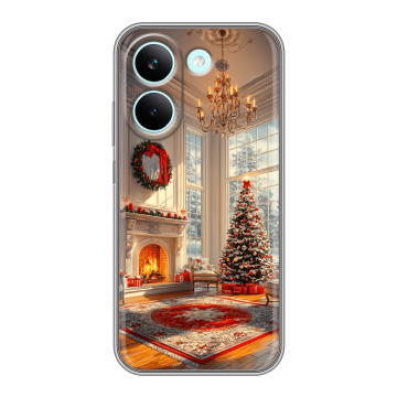 Силиконовый чехол на Poco X8 Pro с принтом Новый год Силиконовый чехол на Poco X8 Pro с принтом Новый год