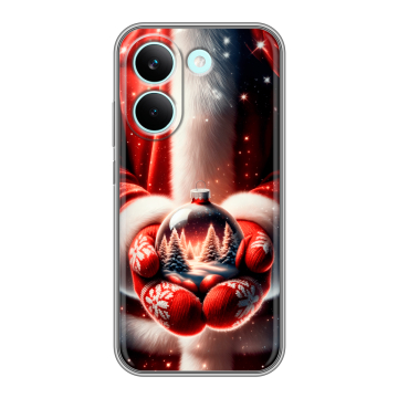 Силиконовый чехол на Poco X8 Pro с принтом Новый год Силиконовый чехол на Poco X8 Pro с принтом Новый год