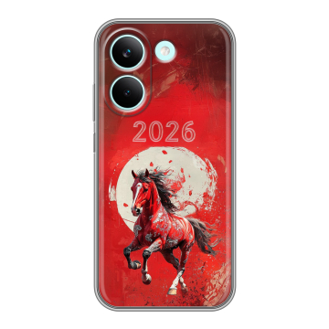 Силиконовый чехол на Poco X8 Pro с принтом Новый год Силиконовый чехол на Poco X8 Pro с принтом Новый год
