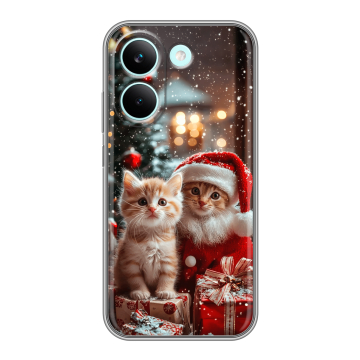 Силиконовый чехол на Poco X8 Pro с принтом Новый год Силиконовый чехол на Poco X8 Pro с принтом Новый год