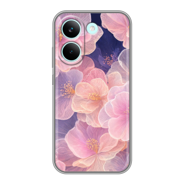 Силиконовый чехол на Poco X8 Pro с принтом женский Силиконовый чехол на Poco X8 Pro с принтом женский