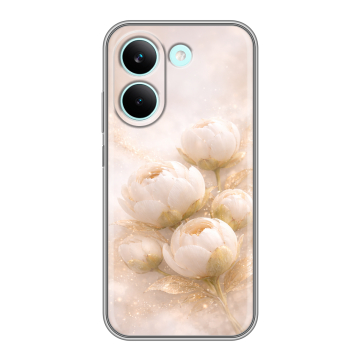 Силиконовый чехол на Poco X8 Pro с принтом женский